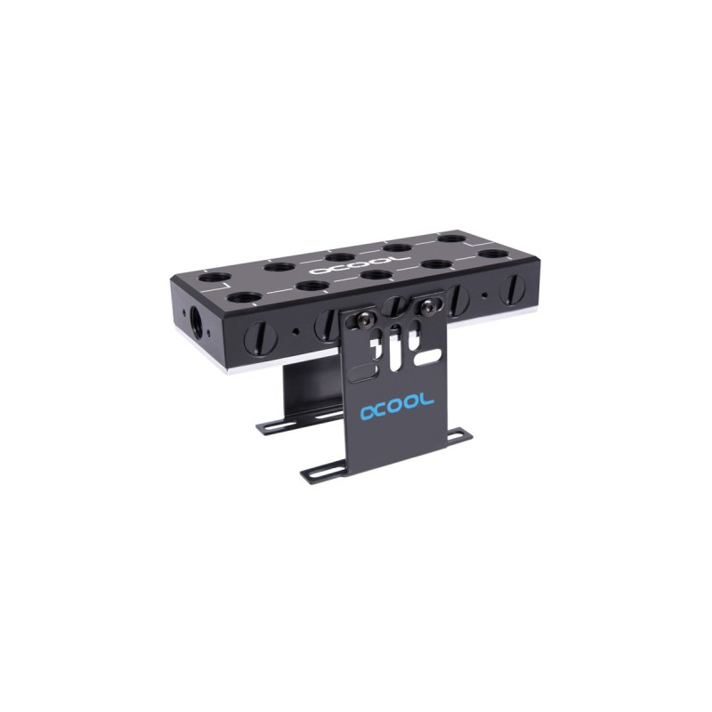 Alphacool ES Distro Plate Parallel C5, Verteiler(schwarz)