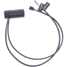 Alphacool ES Durchfluss- und Temperatursensor "HighFlow" mit Tachosignal(schwarz)