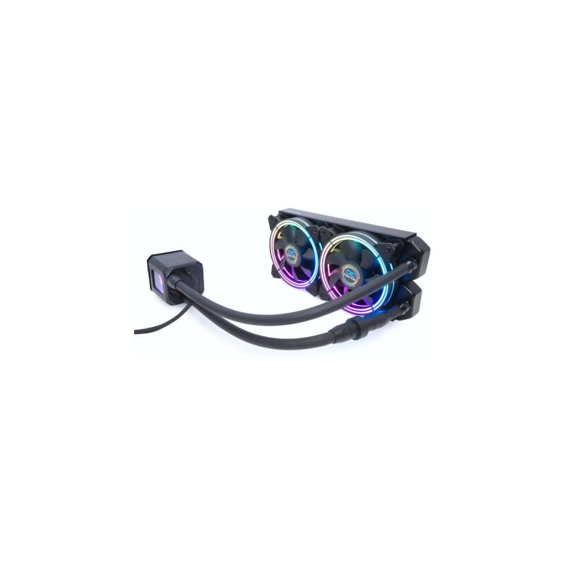 Alphacool Eisbaer Aurora 240 CPU - Digital RGB 240mm, Wasserkühlung(schwarz, Outlet)