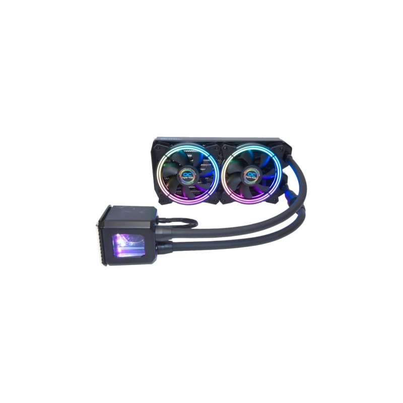 Alphacool Eisbaer Aurora 240 CPU - Digital RGB 240mm, Wasserkühlung(schwarz, Outlet)