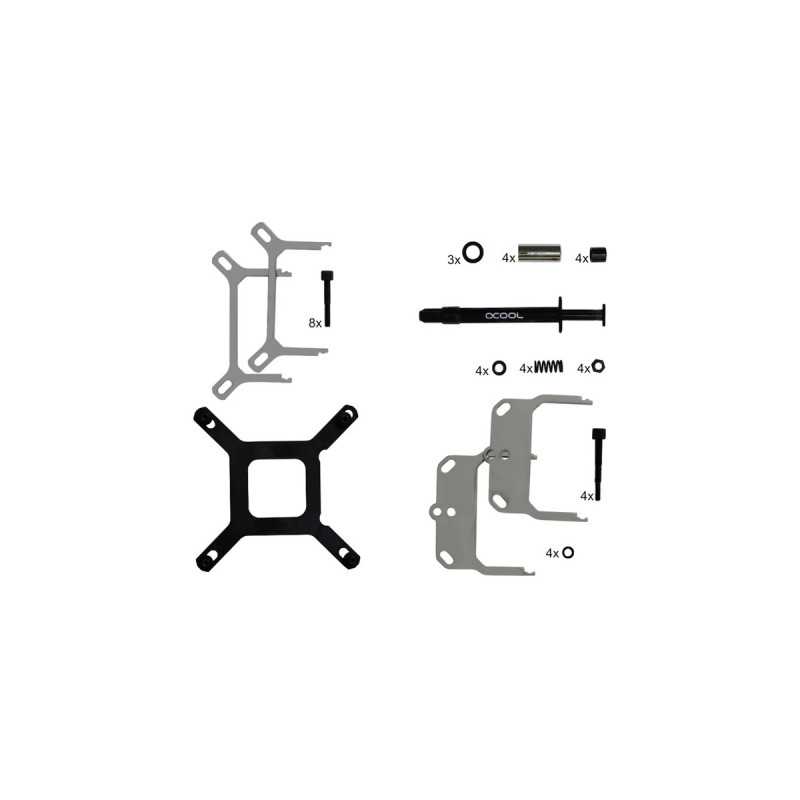 Alphacool Eisbaer (Solo) - 2600rpm - Chrome, CPU-Kühler(chrom)