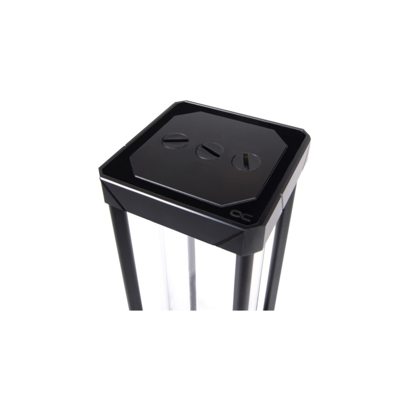 Alphacool Eisbecher Aurora D5 Acetal/Glas - 250mm, Ausgleichsbehälter(transparent)