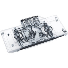 Alphacool Eisblock Aurora Acryl GPX-A Radeon RX 6700XT MERC 319, Wasserkühlung(transparent, mit Backplate)