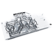 Alphacool Eisblock Aurora Acryl GPX-A Radeon RX 6800XT/6900XT MERC 319, Wasserkühlung(transparent/silber, mit Backplate)