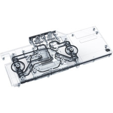 Alphacool Eisblock Aurora Acryl GPX-N Geforce RTX 3080/3090 iGame, Wasserkühlung(transparent/silber, mit Backplate)