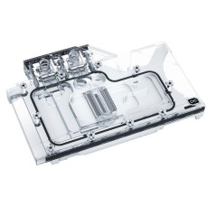 Alphacool Eisblock Aurora Acryl GPX-N RTX 3070TI Founders Edition, Wasserkühlung(transparent/silber, mit Backplate)
