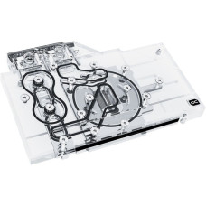 Alphacool Eisblock Aurora Acryl GPX-N RTX 3070 Gaming Twin Edge, Wasserkühlung(transparent/silber, inkl. Backplate)