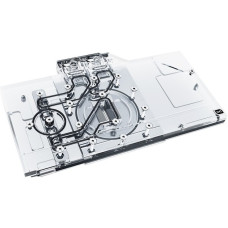 Alphacool Eisblock Aurora Acryl GPX-N RTX 3070 Gaming X Trio mit Backplate, Wasserkühlung(transparent/silber)