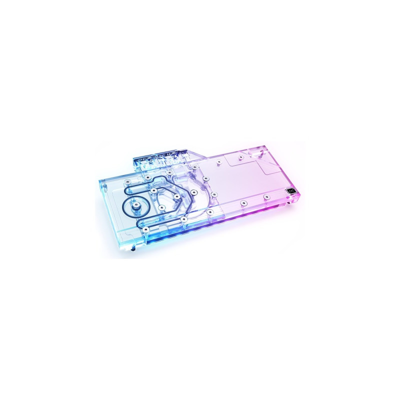 Alphacool Eisblock Aurora Acryl GPX-N RTX 3070 mit Backplate (Reference), Wasserkühlung(transparent/silber)