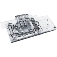 Alphacool Eisblock Aurora Acryl GPX-N RTX 3080/3090 Aorus Master/Xtreme mit Backplate, Wasserkühlung(transparent/silber)
