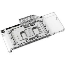 Alphacool Eisblock Aurora Acryl RX 7900XTX/XT Nitro mit Backplate, Wasserkühlung(chrom/transparent)
