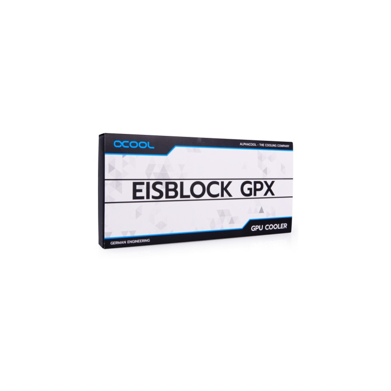 Alphacool Eisblock Aurora GPX-N Acryl Active Backplate 3090/3080 TI HOF