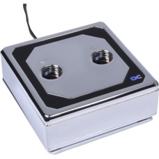 Alphacool Eisblock XPX Aurora Edge - Full Brass Chrome Digital RGB, CPU-Kühler(chrom)