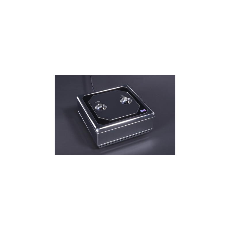 Alphacool Eisblock XPX Aurora Edge - Full Brass Chrome Digital RGB, CPU-Kühler(chrom)