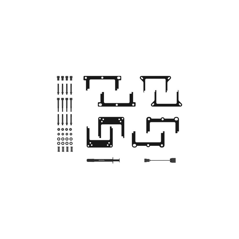 Alphacool Eisblock XPX Pro Aurora Light - Acryl, CPU-Kühler(transparent)