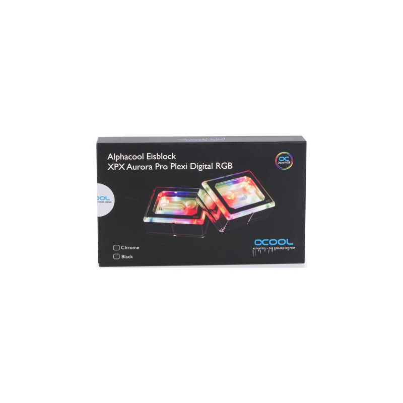 Alphacool Eisblock XPX Pro Aurora Light - Acryl, CPU-Kühler(transparent)