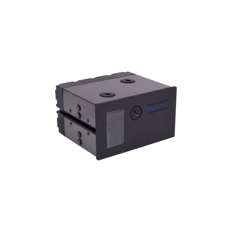 Alphacool Eisfach, Ausgleichsbehälter(schwarz, Single Laing D5)