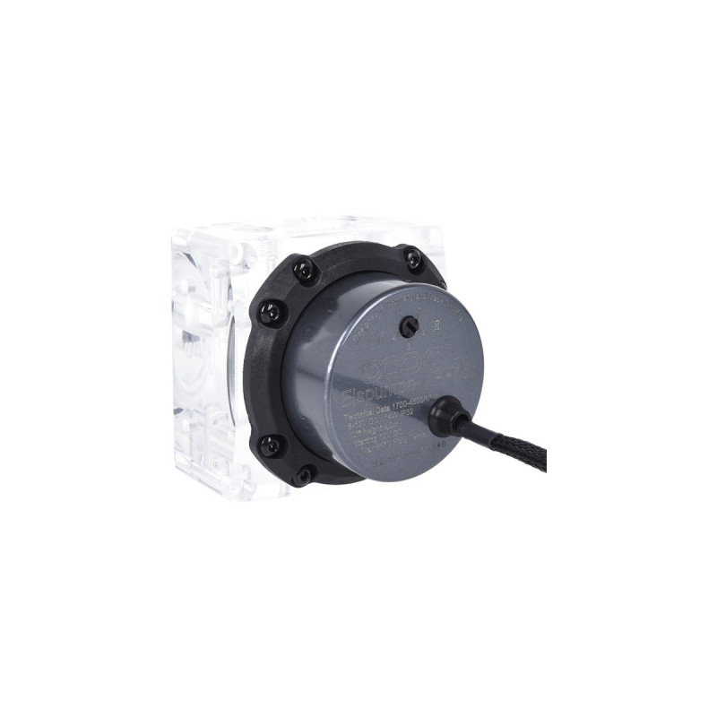 Alphacool Eispumpe VPP755 - G1/4 IG inkl. Eisdecke D5 - Acryl V.3(schwarz/transparent)