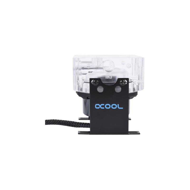 Alphacool Eispumpe VPP755 - G1/4 IG inkl. Eisdecke D5 - Acryl V.3(schwarz/transparent)