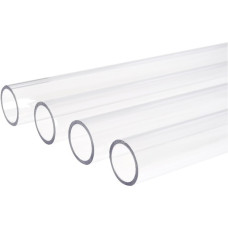 Alphacool Eisrohr 16/13mm PETG HardTube 60cm(transparent, 4er Set)