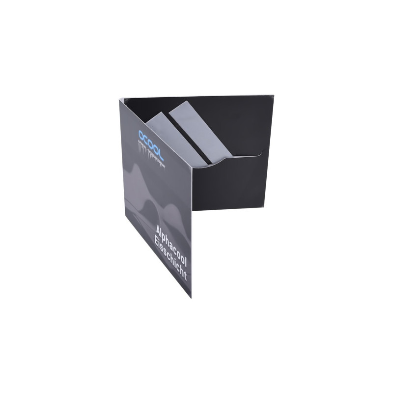 Alphacool Eisschicht Wärmeleitpad - 17W/mK 120x20x1mm, Wärmeleitpads(2 Stück)