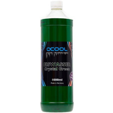 Alphacool Eiswasser Crystal Green UV-aktiv Fertiggemisch 1000ml , Kühlmittel(grün)