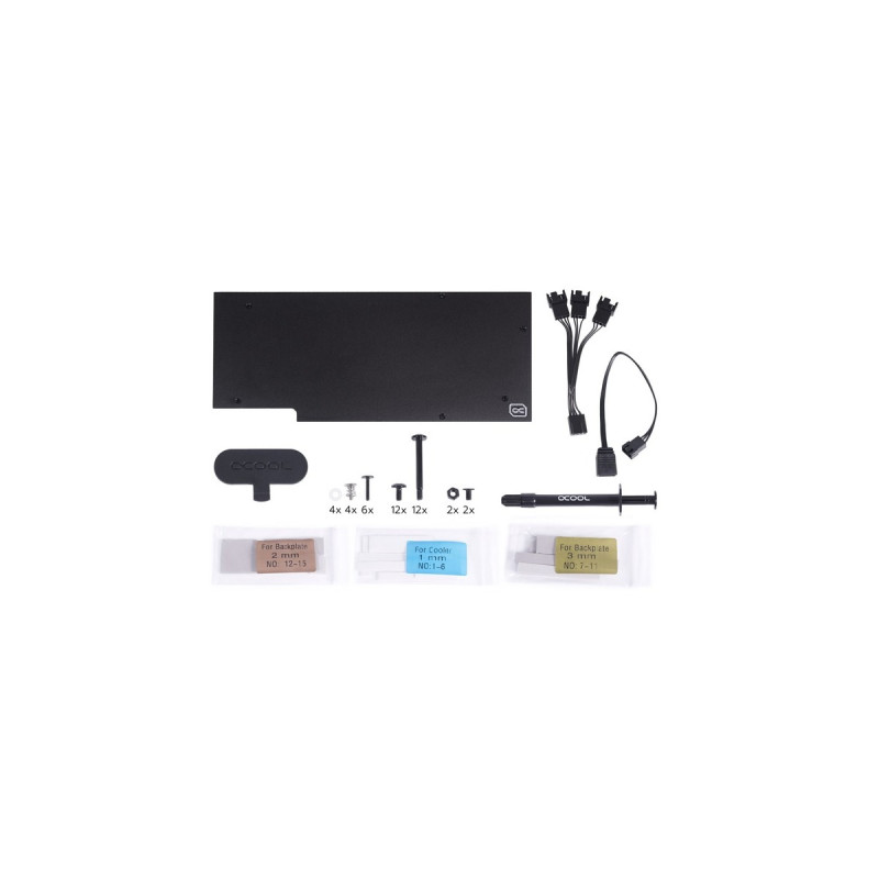 Alphacool Eiswolf 2 AIO - 360mm RTX 3080/3090 Gaming/Eagle, Wasserkühlung(mit Backplate)