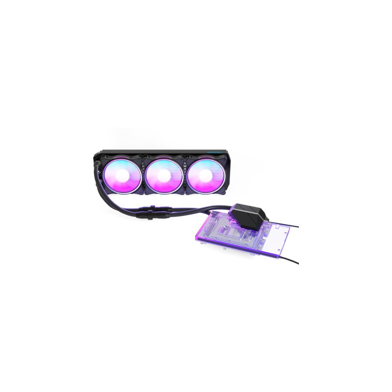 Alphacool Eiswolf 2 AIO - 360mm RTX 4080 Founders Edition, Wasserkühlung(schwarz/transparent, inkl. Backplate)