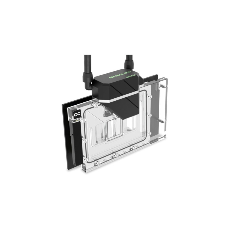 Alphacool Eiswolf 2 AIO - 360mm RTX 4080 Strix, Wasserkühlung(schwarz/transparent, inkl. Backplate)