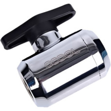 Alphacool Eiszapfen 2 Wege Kugelhahn G1/4, Hahnstück(chrom)