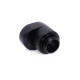 Alphacool Eiszapfen 8mm Versatzstück drehbar G1/4 AG auf G1/4 IG, Verbindung(schwarz)