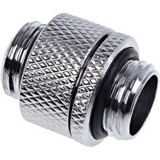 Alphacool Eiszapfen Doppelnippel, Anschlüsse(chrom, 360° drehbar)