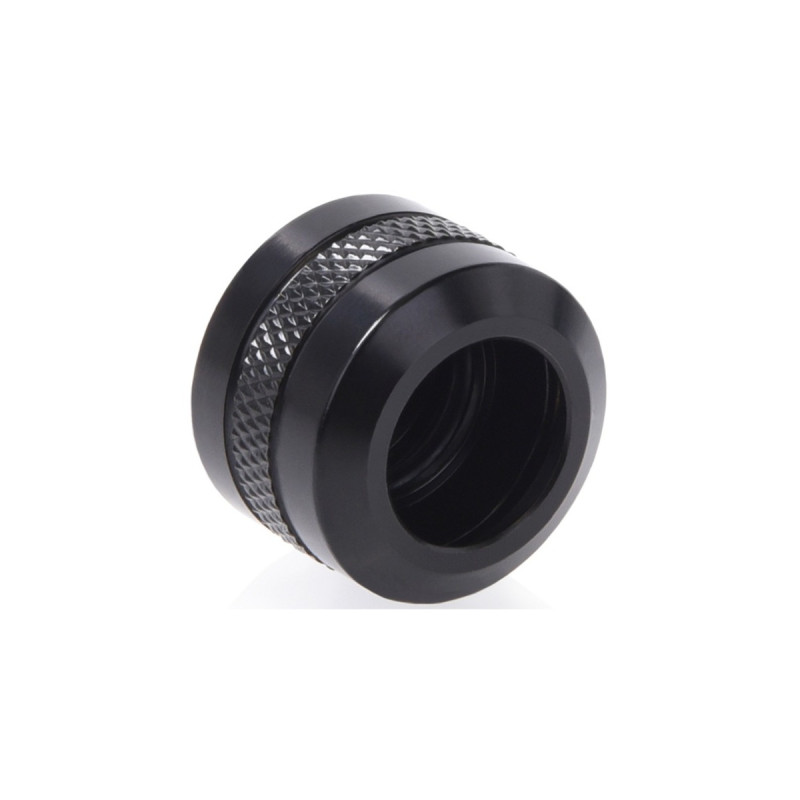 Alphacool Eiszapfen PRO 13mm HardTube Fitting G1/4 - Deep Black Sixpack, Verbindung(schwarz, 6 Stück)