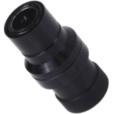 Alphacool Eiszapfen Schnellverschluss Stecker G1/4 IG - Deep Black, Kupplung(schwarz)