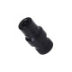 Alphacool Eiszapfen Schnellverschluss Stecker G1/4 IG - Deep Black, Kupplung(schwarz)