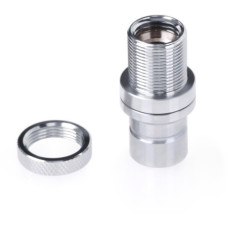 Alphacool Eiszapfen Schnellverschluss Stecker Schott G1/4 IG - Chrome, Kupplung(chrom)