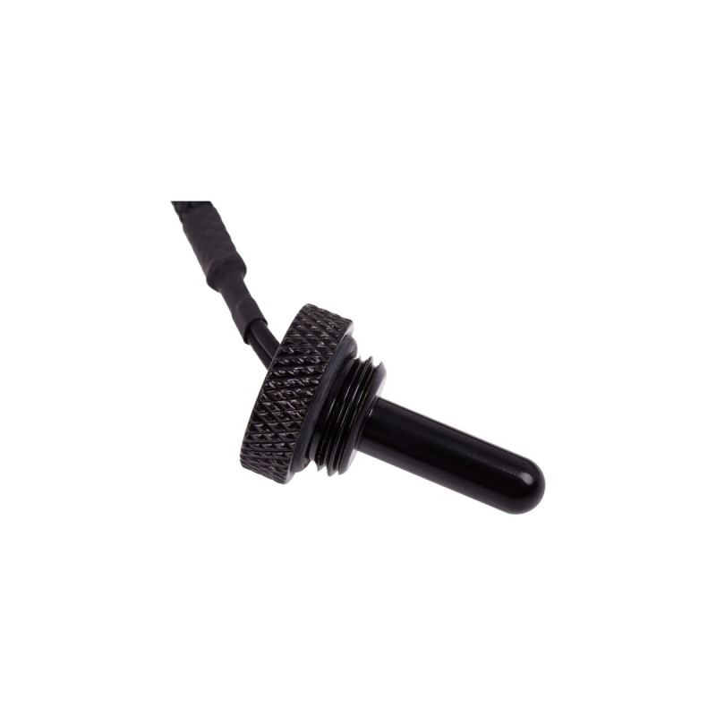 Alphacool Eiszapfen Temperatursensor Plug G1/4(schwarz, Deep Black)