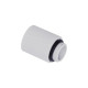 Alphacool Eiszapfen Verlängerung 20mm G1/4 AG auf G1/4 IG - White(weiß, für weiche Schläuche (PVC, Silikon, Neoprene))