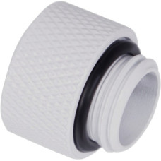 Alphacool Eiszapfen Verlängerung G1/4 AG auf G1/4 IG - White(weiß, für weiche Schläuche (PVC, Silikon, Neoprene))