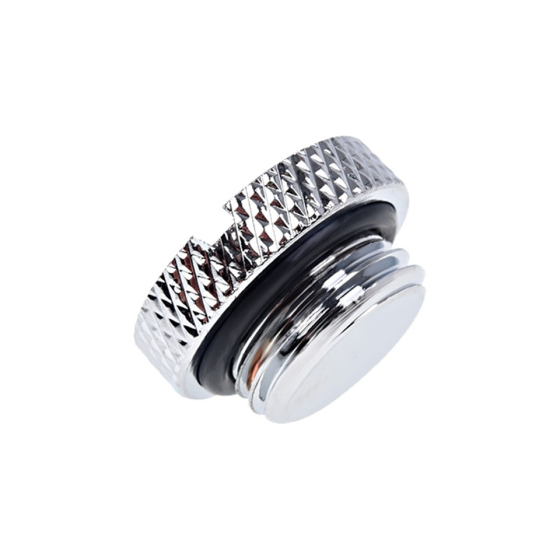 Alphacool Eiszapfen Verschlussschraube, Anschlüsse(chrom)