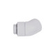 Alphacool Eiszapfen Winkeladapter 45° drehbar G1/4 AG auf G1/4 IG - White, Anschlüsse(weiß)