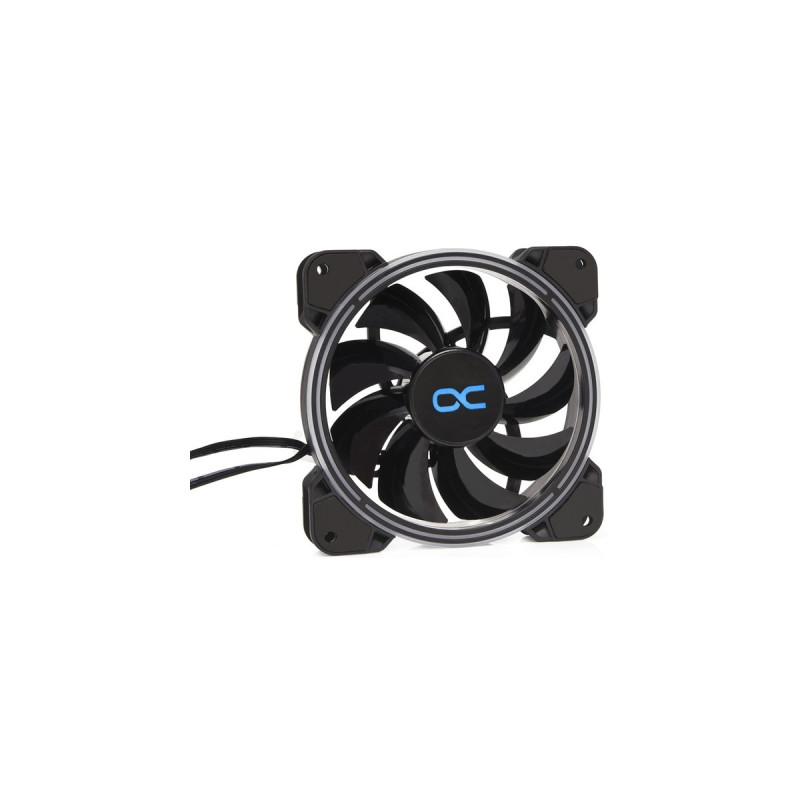 Alphacool Eiszyklon Aurora LUX PRO 2 Digital RGB 120x120x25mm, Gehäuselüfter(schwarz)