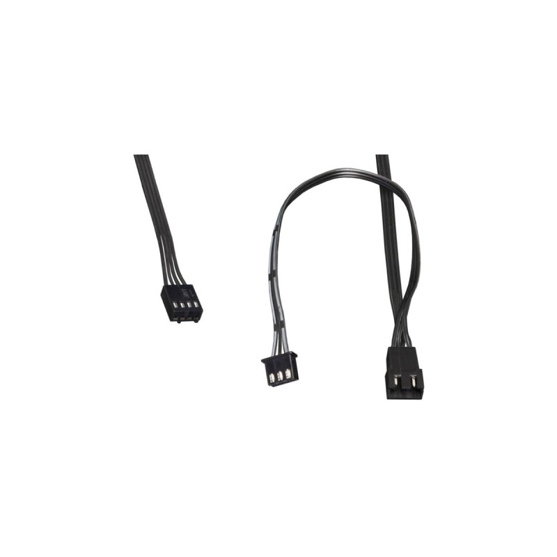 Alphacool Eiszyklon Aurora LUX PRO 2 Digital RGB 120x120x25mm, Gehäuselüfter(schwarz)