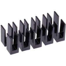 Alphacool GPU RAM Aluminium Heatsinks 7x7mm - black, Kühlkörper(schwarz, 10 Stück)