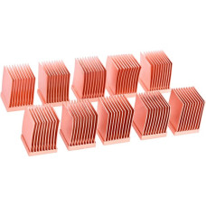 Alphacool GPU RAM Copper Heatsinks 10x10mm, Kühlkörper(kupfer, 10 Stück)