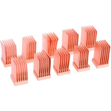 Alphacool GPU RAM Copper Heatsinks 6,5x6,5mm, Kühlkörper(kupfer, 10 Stück)