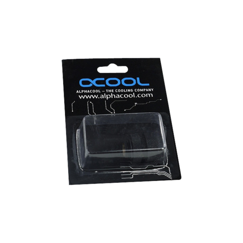 Alphacool HF 13/10 Anschraubtülle G1/4, Verbindung(schwarz)