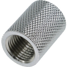 Alphacool HF Muffe G1/4 IG auf G1/4 IG - Chrome, Verbindung(chrom)