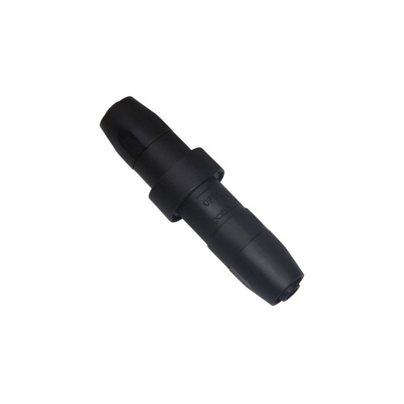 Alphacool HF Schnellverschlusskupplungsset TPV - Eisbaer kompatibel, Verbindung(schwarz (matt))