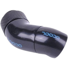 Alphacool HF Winkeladapter Doppel-45° dr, Verbindung(schwarz)